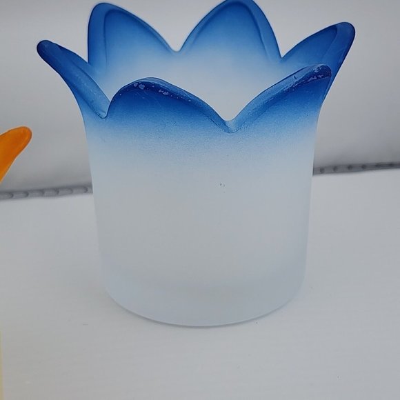 Set of 3 PartyLite Jewel Candle Holders P7161 jar tealight holders retired 2.5" - Picture 9 of 13